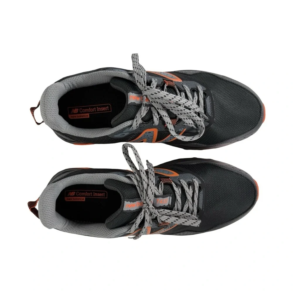 New Balance Mens Size 10 D Sneaker 410v8 MT410LO8 Gray Running Shoes T410 EUC